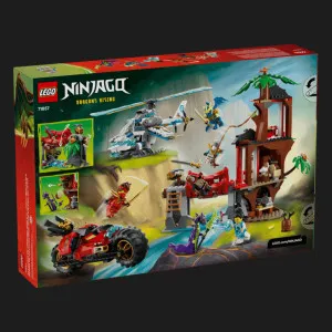 Конструктор LEGO NINJAGO Автомобільна битва ніндзя біля будинку на дереві (71857)