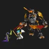 Конструктор LEGO NINJAGO Робот Коула для місії і Дракон Зейн (71854)