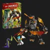Конструктор LEGO NINJAGO Робот Коула для місії і Дракон Зейн (71854)