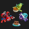 Конструктор LEGO Marvel Підводні транспортні засоби (11207)