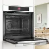 Духова шафа Bosch електрична, 71л, A+ (HBG7741W1) (White)