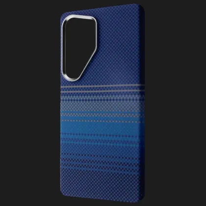 Чохол WAVE Gleam Case with Magnetic Ring для Samsung Galaxy S26 Ultra (Blue Stripes)