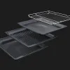 Духова шафа Bosch електрична, 71л, A+ (HBG272EB3) (Black)