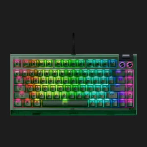 Клавиатура механическая RAZER BlackWidow V4 75% Phantom (Green) (RZ03-05003300-R3M1) (UA)