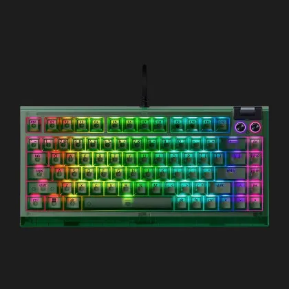 Клавиатура механическая RAZER BlackWidow V4 75% Phantom (Green) (RZ03-05003300-R3M1) (UA)