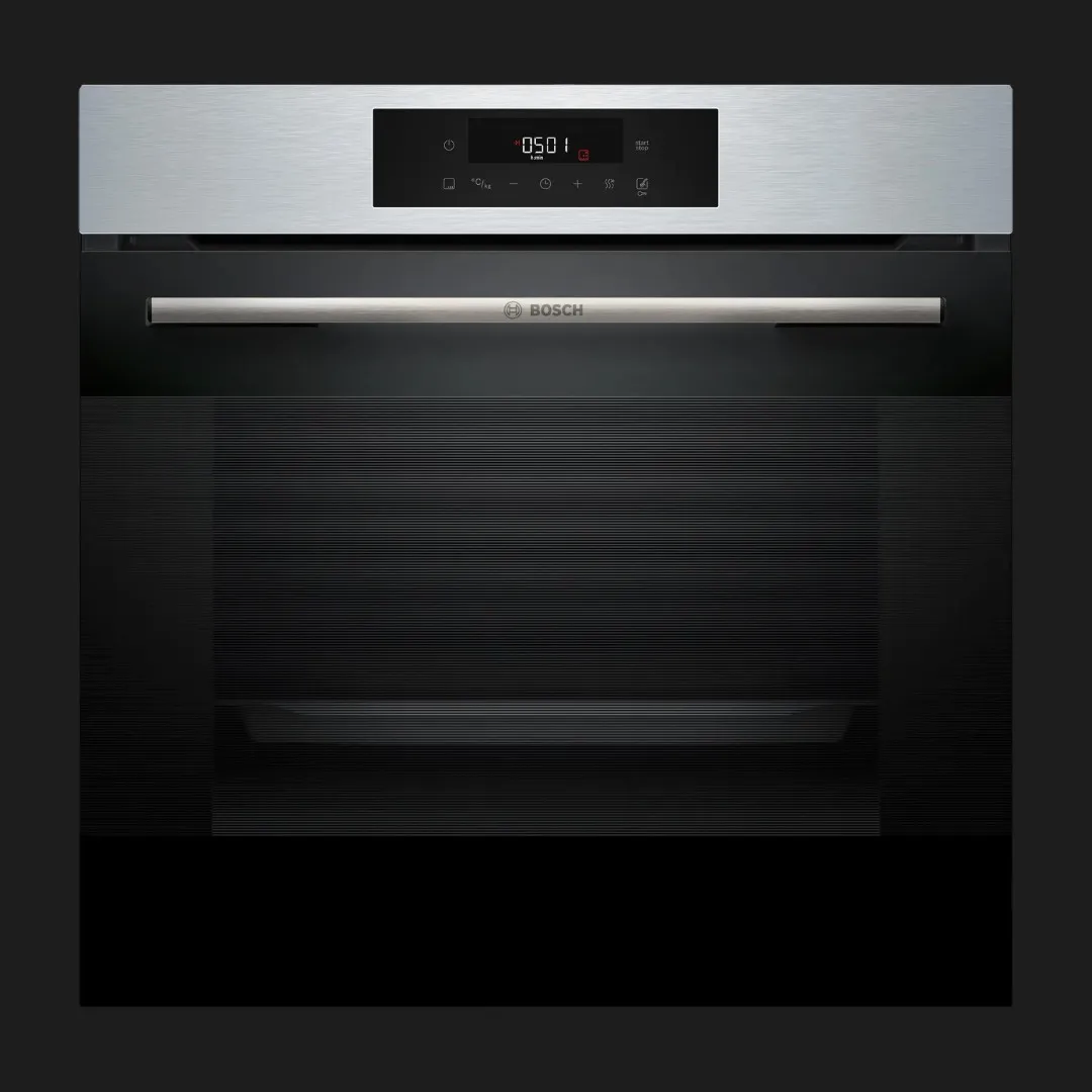 Духова шафа Bosch електрична, 76л, A (HJG852YS0) (Stainless Steel/Black)