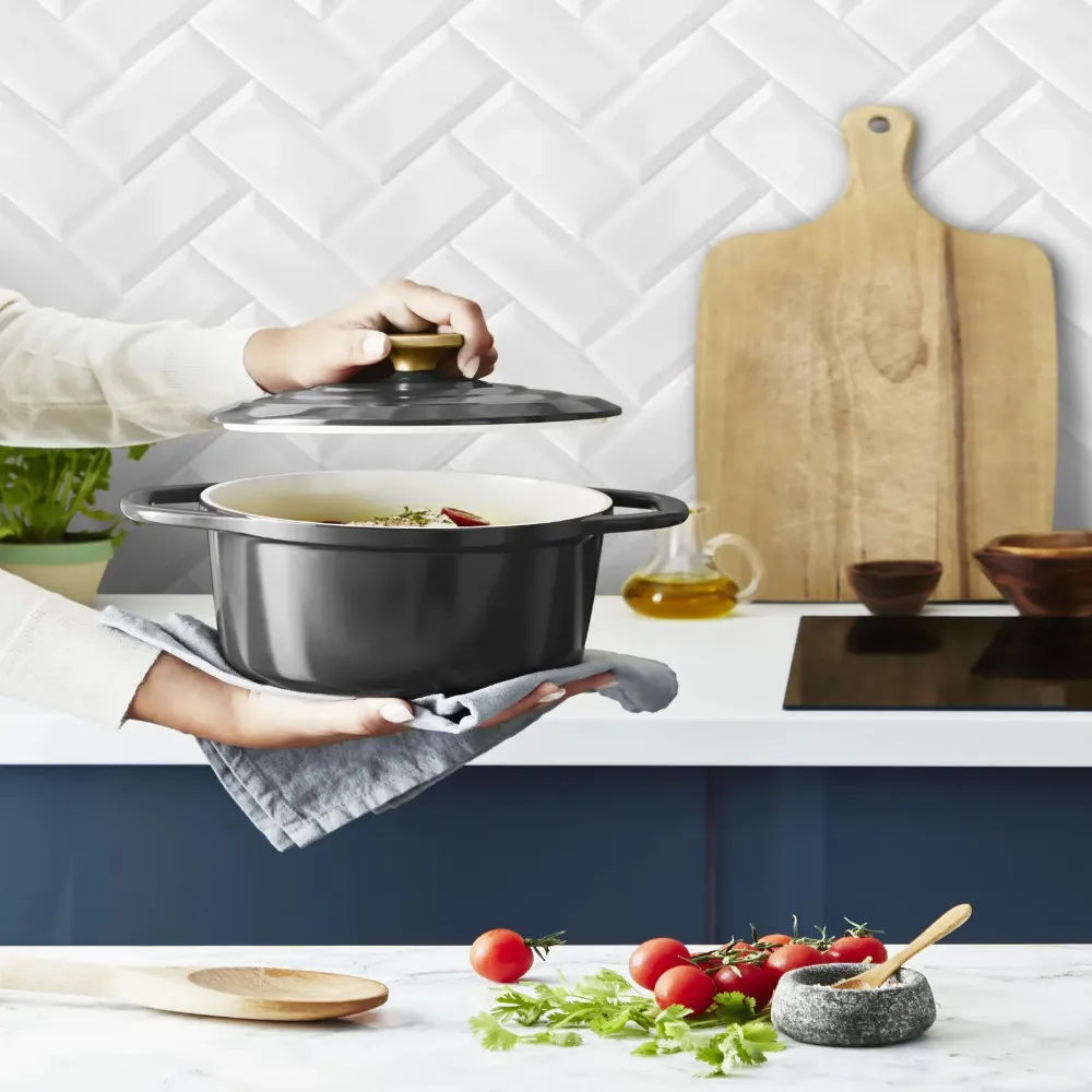 Каструля з кришкою Tefal Air з кришкою 3.1л (Dark Gray) (E2554404) — фото 5