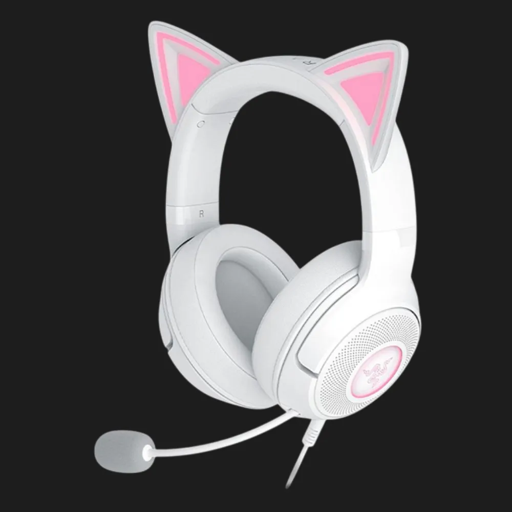 Гарнітура RAZER Kraken Kitty V2, (White) (RZ04-04730600-R3M1) (UA)