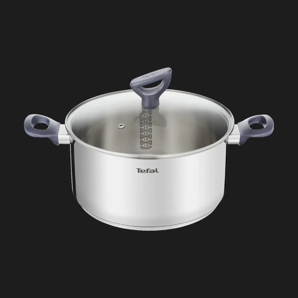 Каструля з кришкою Tefal Daily Cook 24см (Silver) (G7124645)