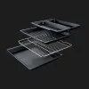 Духова шафа Bosch електрична, 76л, A (HJG852YB0T) (Black)