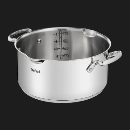 Кастрюля с крышкой Tefal Duetto+ 24 см 5 л (Silver) (G7194656)