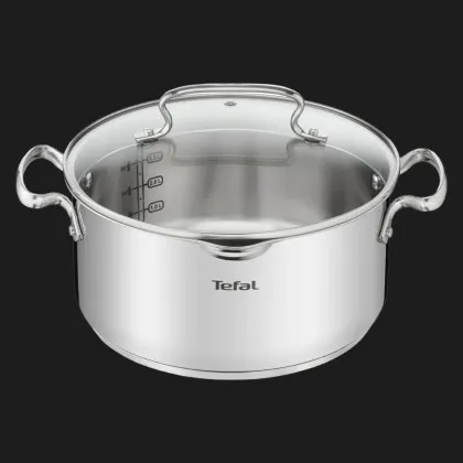 Кастрюля с крышкой Tefal Duetto+ 24 см 5 л (Silver) (G7194656)