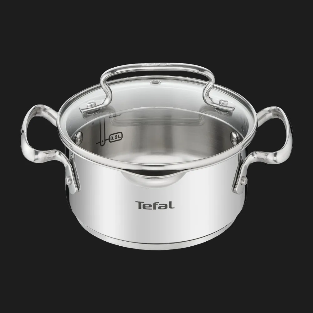 Каструля з кришкою Tefal DUETTO+ 1.5л (Silver) (G7194236)