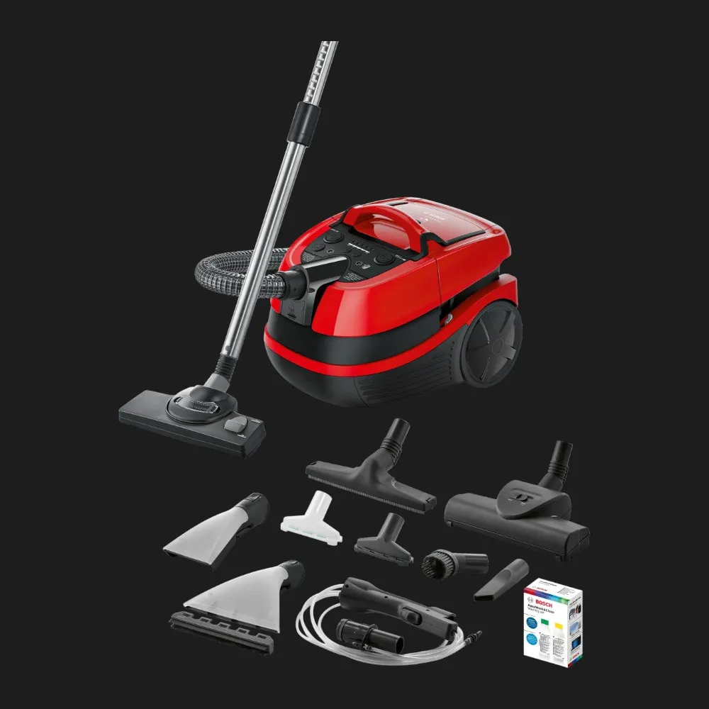 Пылесос безмешковый Bosch Serie 4 (BWD421PET) (Red)