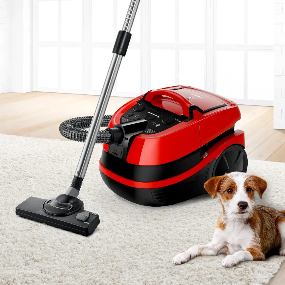 Пылесос безмешковый Bosch Serie 4 (BWD421PET) (Red)
