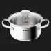 Кастрюля с крышкой Tefal Minis 1л (Silver) (H8743155)