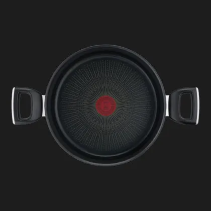 Кастрюля с крышкой Tefal Unlimited 24 см 5.3 л (Black) (G2554672)