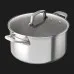 Каструля з кришкою Ninja з нержавіючої сталі 16 см (Silver) (C60216DE)