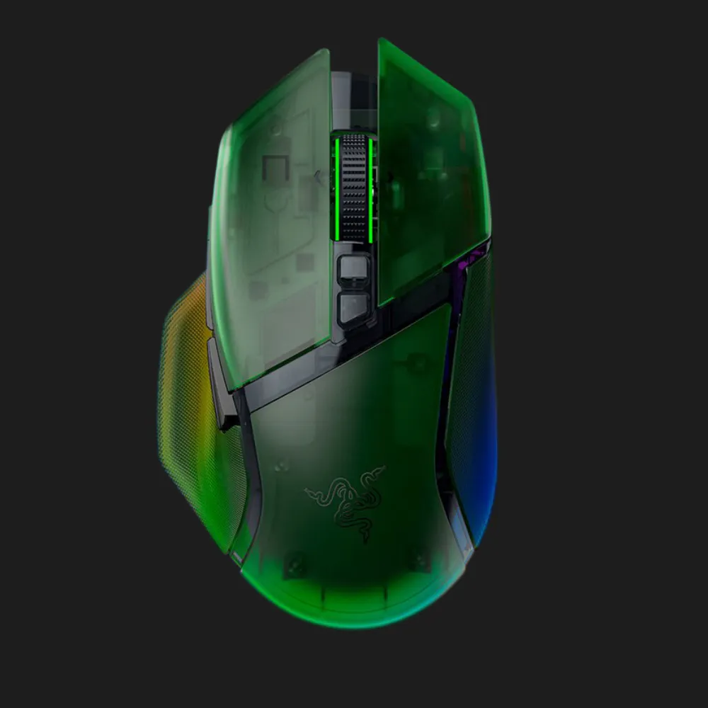 Миша RAZER Basilisk V3 PRO Wireless, 35K (Phantom Green) (RZ01-05240300-R3G1) (UA)