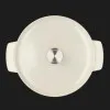 Каструля чавунна з кришкою KitchenAid, 26 см, 5,2 л (Beige) (CC006059-001)