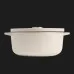 Каструля чавунна з кришкою KitchenAid, 26 см, 5,2 л (Beige) (CC006059-001)