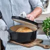 Каструля чавунна з кришкою KitchenAid, 26 см, 5,2 л (Red) (CC006060-001)