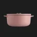 Каструля чавунна з кришкою KitchenAid, 26 см, 5,2 л (Pink) (CC007431-001)