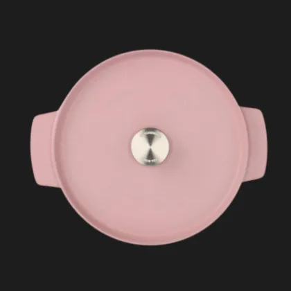 Чугунная кастрюля с крышкой KitchenAid, 26 см, 5,2 л (Pink) (CC007431-001)