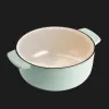 Каструля чавунна з кришкою KitchenAid, 26 см, 5,2 л (Mint) (CC007434-001)