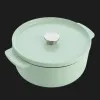 Каструля чавунна з кришкою KitchenAid, 26 см, 5,2 л (Mint) (CC007434-001)
