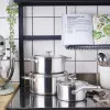 Ковш с крышкой KitchenAid MSS 20 см 3.1 л (Silver) (CC003258-001)
