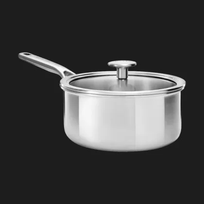 Ковш с крышкой KitchenAid MSS 16 см 1.5 л (Silver) (CC003256-001)