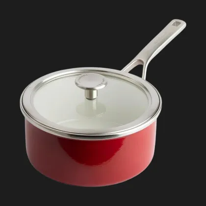 Ківш з кришкою KitchenAid Steel Core 16 см 1.3 л (Red) (CC003287-001)