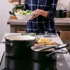 Ківш з кришкою KitchenAid Steel Core 18 см 2 л (Black) (CC005998-001)