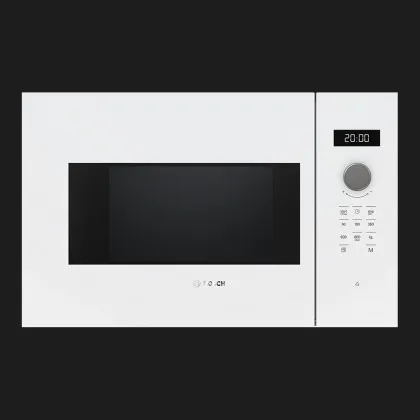 Мікрохвильова піч вбудована Bosch (BFL524MW2) (White)