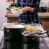 Ковш с крышкой KitchenAid Steel Core 16 см 1.3 л (Matte Black) (CC005997-001)