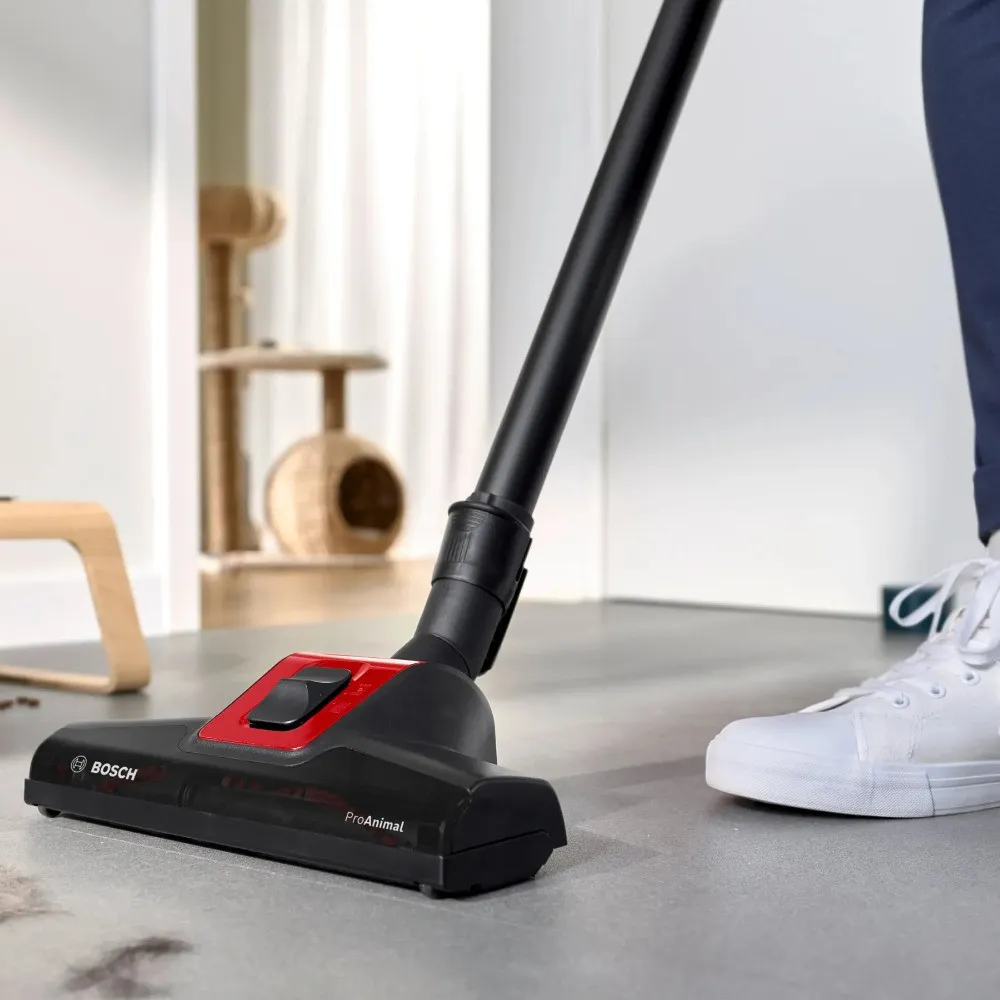Пилосос безмішковий Bosch Serie 6 (BGS41PET1) (Red)
