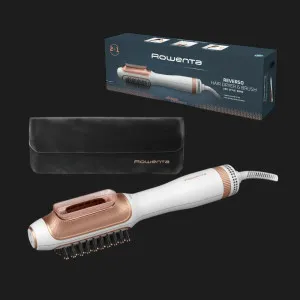 Фен-щетка Rowenta Reverso Dry&Brush 2в1 (White/Gold)