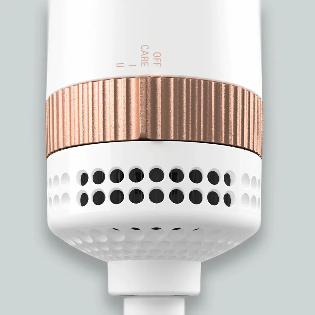 Фен-щетка Rowenta Reverso Dry&Brush 2в1 (White/Gold)