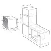 Духова шафа Gorenje електрична, 61л, A+ (BO635E1B) (Black)