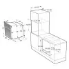 Духова шафа Gorenje електрична, 77л, A+ (BO6735E02X) (Stainless Steel/Black)