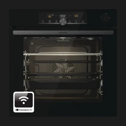 Духова шафа Gorenje електрична, 77л, A+ (BSA6747A04BGWI) (Black)