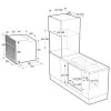 Духова шафа Gorenje електрична, 77л, A+ (BSA6747DGWI) (Black)
