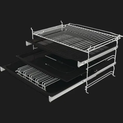 Духова шафа Gorenje електрична, 77л, A+ (BPSA6747A08X) (Stainless Steel/Black)