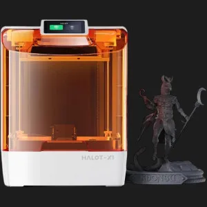 3D-принтер Creality HALOT-X1 (White/Orange)