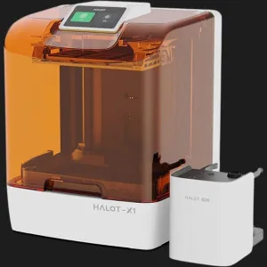 3D-принтер Creality HALOT-X1 Combo (White/Orange)