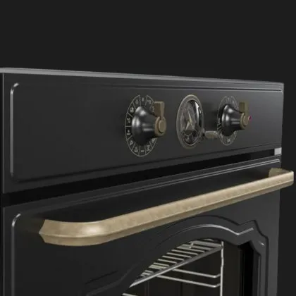 Духова шафа Gorenje електрична, 77л, A+ (BOS67372CLB) (Matte Black)