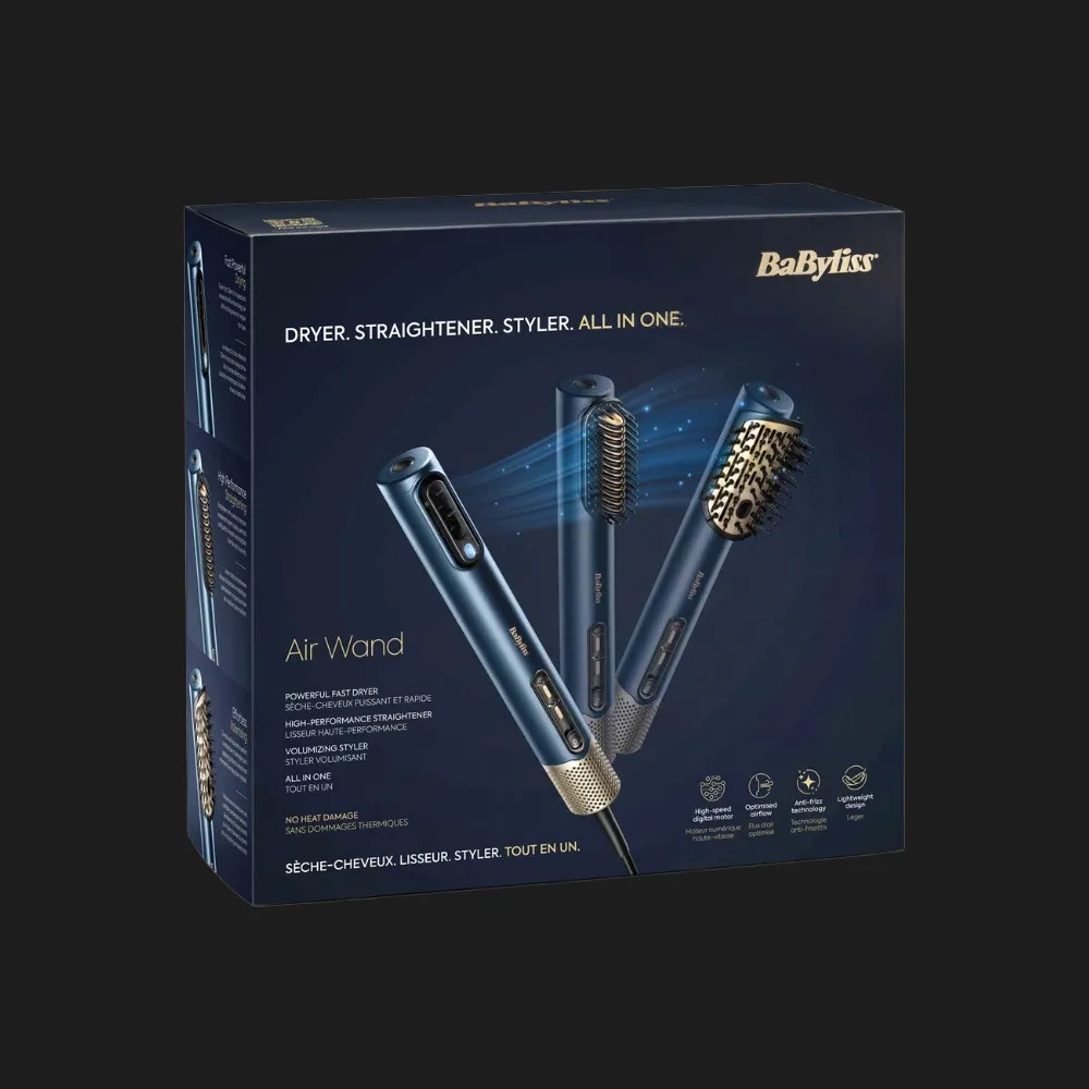 Фен-щітка Babyliss Air Wand (Dark Blue) — фото 9