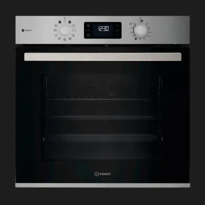 Духова шафа Indesit електрична, 71л, A+ (IOK58HSU1X) (Stainless Steel/Black)