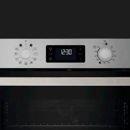 Духова шафа Indesit електрична, 71л, A+ (IOK58HSU1X) (Stainless Steel/Black)